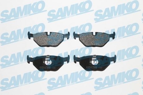 Колодки дискового тормоза SAMKO 5SP650