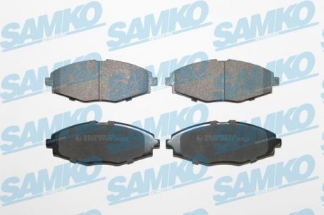 Колодки дискового тормоза SAMKO 5SP693 (фото 1)