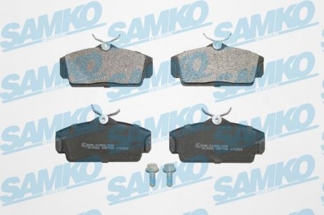 Колодки дискового тормоза SAMKO 5SP706
