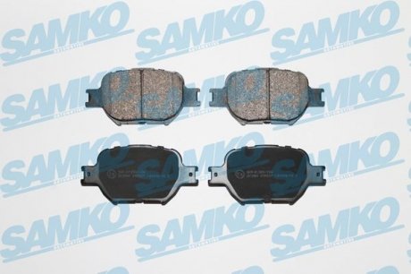 Колодки дискового тормоза SAMKO 5SP837 (фото 1)