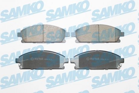 Колодки дискового тормоза SAMKO 5SP846 (фото 1)