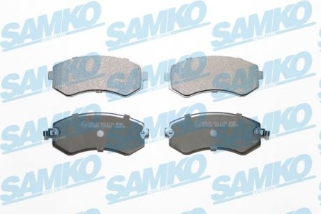 Колодки дискового тормоза SAMKO 5SP856 (фото 1)