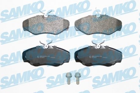 Колодки дискового тормоза SAMKO 5SP869 (фото 1)