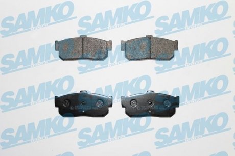 Гальмівні колодки, дискове гальмо (набір) SAMKO 5SP929 (фото 1)