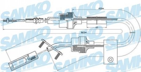 Автозапчасть SAMKO C0065C