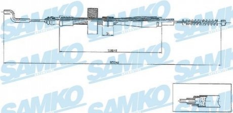 Автозапчасть SAMKO C0971B (фото 1)