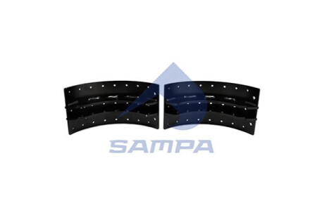 Колодка Гальмівна Volvo Fh12/fh16/fl10/fl12 410*175Mm Перед./зад SAMPA 030.643