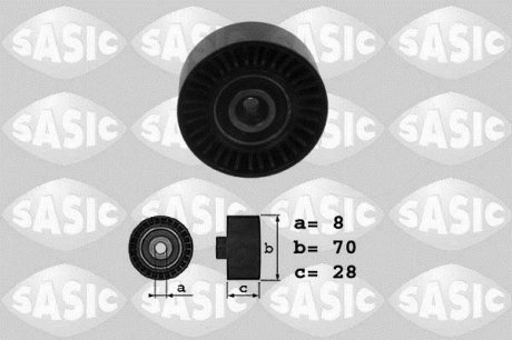 Ролик ремня навесного оборудования SASIC 1626038 (фото 1)