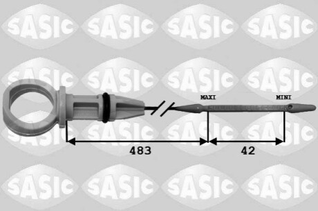 Щуп уровня масла Citroen Berlingo / Peugeot Partner 1.6 HDI 08 - SASIC 1940003