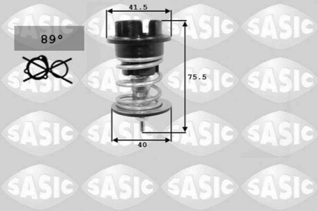 Термостат системы охлаждения SASIC 3306107