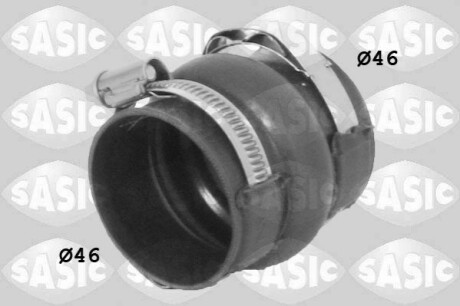 Патрубок інтеркулера Citroen C5/Peugeot 307/407 1.6 Hdi 04- SASIC 3330025