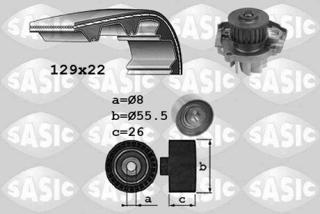 ALFA FIAT FORD LANCIA Mito 500 Idea Linea Panda Punto/Evo Grande Punto Doblo Ka Musa Ypsilon SASIC 3906041 (фото 1)