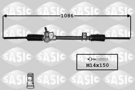 Рулевой механизм SASIC 4006009 (фото 1)
