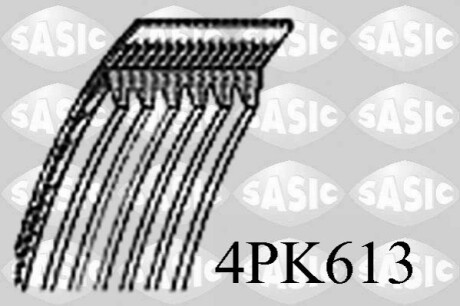 Pasek micro-v SASIC 4PK613