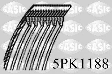 BMW FIAT LAND ROVER MITSUBISHI TOYOTA Series 7 8 Albea Palio Yaris Siena Strada Freelander Corolla Corolla verso RAV4 1776043 SASIC 5PK1188