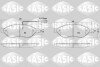 Колодки гальмівні (передні) Citroen Jumper/Fiat Ducato/Peugeot Boxer 06- (Brembo) Q+(з датчиком) SASIC 6210072 (фото 1)