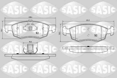 Dacia Logan I SASIC 6214030 (фото 1)