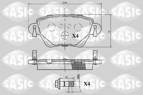 Ford Mondeo (2000-2004) Jaguar X-Type (2002-2004) SASIC 6216069 (фото 1)