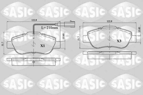 FIAT FORD 500 Ka SASIC 6216085 (фото 1)