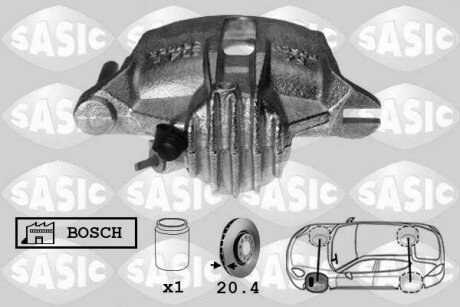 Супорт гальмівний SASIC 6500006