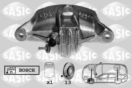 Супорт гальмівний SASIC 6500014