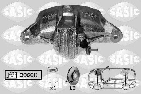 Супорт гальмівний SASIC 6500015