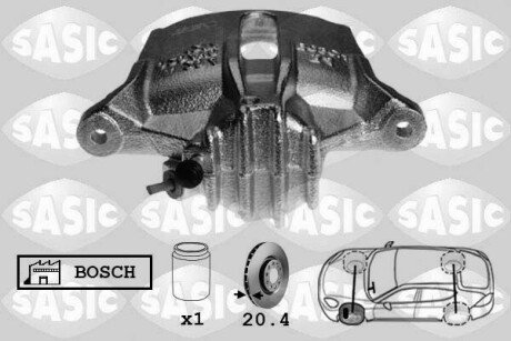 Супорт гальмівний SASIC 6500018