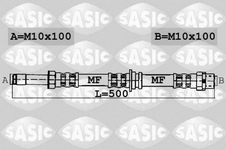Автозапчастина SASIC 6606068 (фото 1)