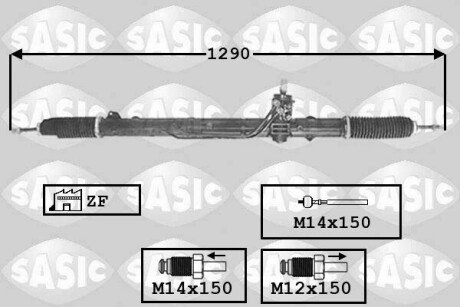 Кермовий механізм SASIC 7006009