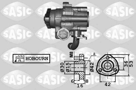 Гидравлический насос, рулевое управление SASIC 7076035