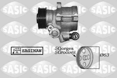 Гидравлический насос, рулевое управление SASIC 7076047