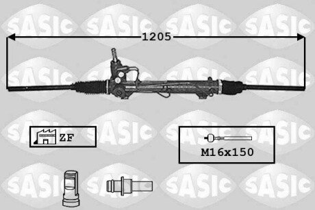 Кермовий механізм SASIC 7170022