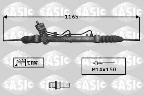 Кермовий механізм SASIC 7176031