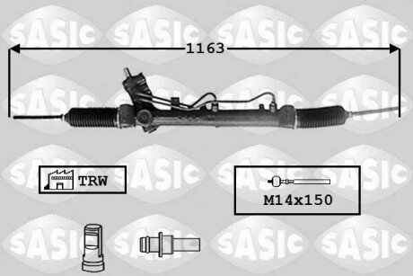 Кермовий механізм SASIC 7176032