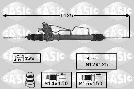 Кермовий механізм SASIC 7176035