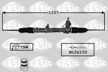 Кермовий механізм SASIC 7176049