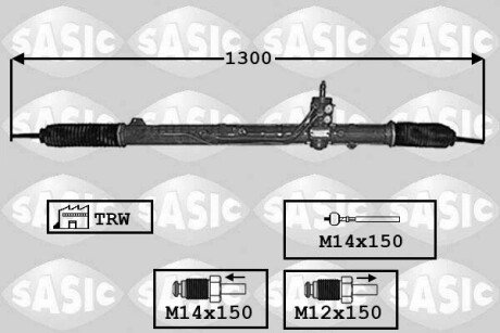 Кермовий механізм SASIC 7176053