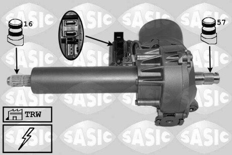 STEERING SHAFT SASIC 7276008