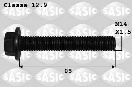 БОЛТ ШКІВА SASIC 8706021