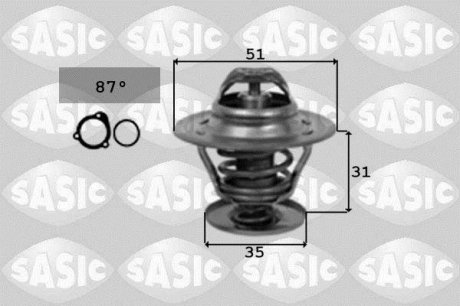 Термостат системы охлаждения SASIC 9000161