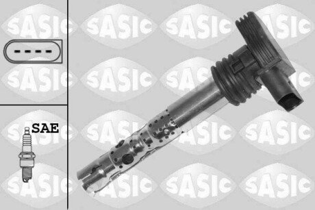 Катушка зажигания VW Golf 1.8T/Passat 1.8T/2.0 00-05 (HÜCO) SASIC 9206054