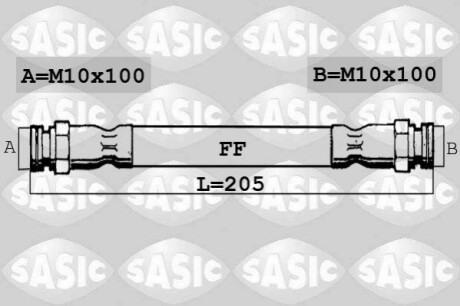 Автозапчастина SASIC SBH0161