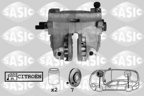 CITROEN 2CV Acadiane Ami 8 Dyane GS Mehari SASIC SCA0031