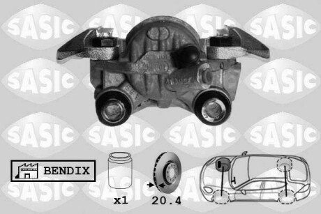 Супорт гальмівний SASIC SCA0045