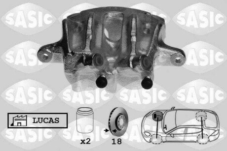 Супорт гальмівний SASIC SCA0063