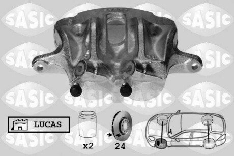 Супорт гальмівний SASIC SCA0070