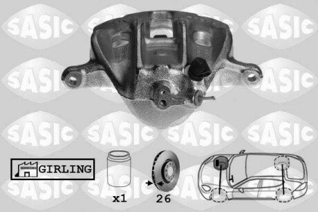 Супорт гальмівний SASIC SCA0081