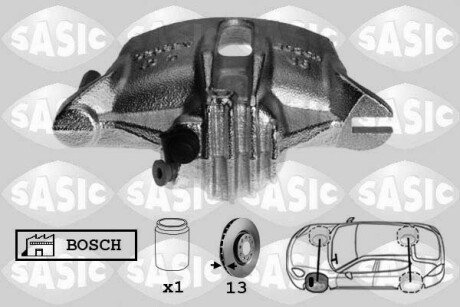 Супорт гальмівний SASIC SCA0096