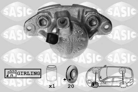 Супорт гальмівний SASIC SCA4004