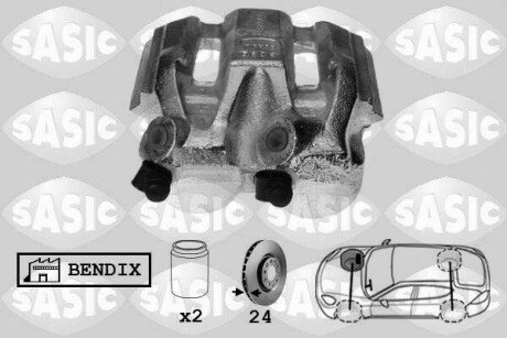 Супорт гальмівний SASIC SCA4027